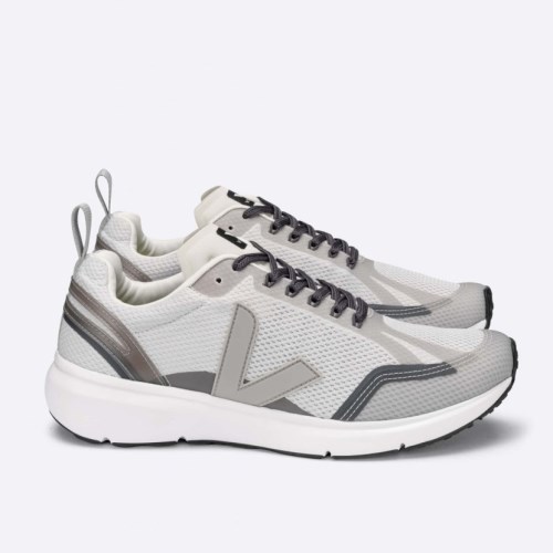 Veja Condor 2 Alveomesh Mens Trainers Light Grey UK 69886